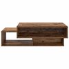 vidaXL Salontafel Oudhout 105 x 50 x 32,5 cm Bewerkt hout