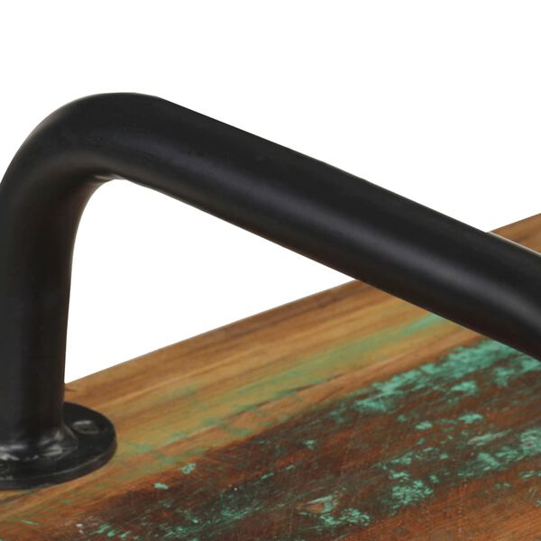 vidaXL Bankje 110 cm massief gerecycled hout