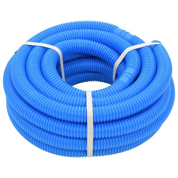 vidaXL Zwembadslang 32 mm 12,1 m blauw