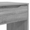 vidaXL Bureau met lade Grijs Sonoma 100 x 50 x 78 cm Bewerkt hout