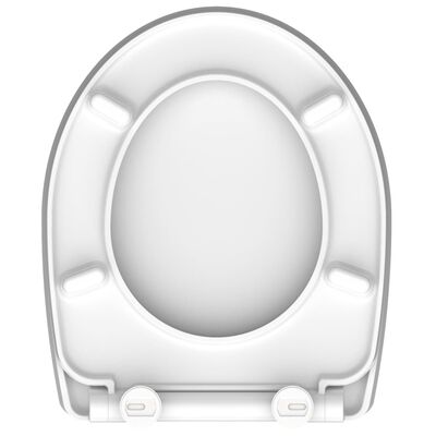 SCHÜTTE Toiletbril met soft-close WATER LILY duroplast hoogglans