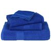 vidaXL 8-delige Handdoekenset FROGN 360 g/m² blauw