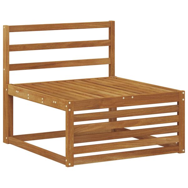 vidaXL Buiten bankenset 4 pcs Naturel