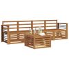 vidaXL Sofa-Sets Naturel Massief Acaciahout