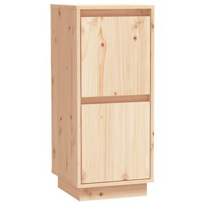 vidaXL Dressoir 31,5x34x75 cm massief grenenhout