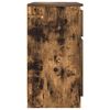 vidaXL Dressoir met lade 71x35x65 cm spaanplaat gerookt eikenkleurig