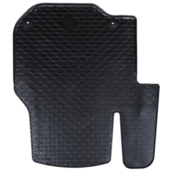 vidaXL Autobodemmat 3 pcs Zwart VW CRAFTER , TGE TPE