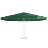 vidaXL Vervangingsdoek voor parasol 515 cm groen