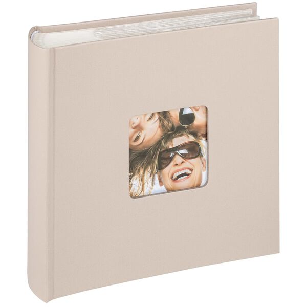 Walther Design Fotoalbum Fun Memo 200 foto's 10x15 cm beige