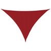 vidaXL Zonnescherm driehoekig 3x3x4,24 m oxford stof rood