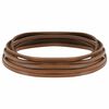 vidaXL Leren Strap Bruin 500 x 0,4 cm Leer