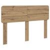 vidaXL Hoofdbord Artisan Eiken Bewerkt hout