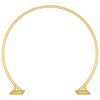 vidaXL Trouwrand Goud 220 x 45 x 200 cm Staal