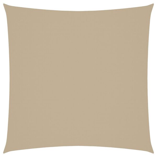 vidaXL Zonnescherm vierkant 7x7 m oxford stof beige