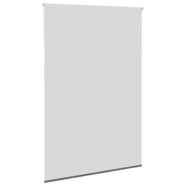vidaXL Rolgordijn verduisterend 160x230 cm stofbreedte 156,6 cm grijs