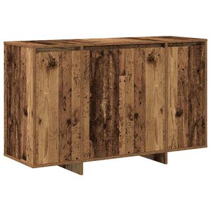 vidaXL Dressoir Oud hout 120 x 41 x 75 cm Bewerkt hout
