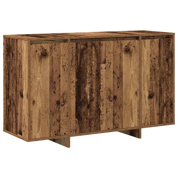 vidaXL Dressoir Oud hout 120 x 41 x 75 cm Bewerkt hout
