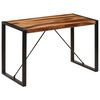 vidaXL Eettafel 120x60x76 cm massief acaciahout