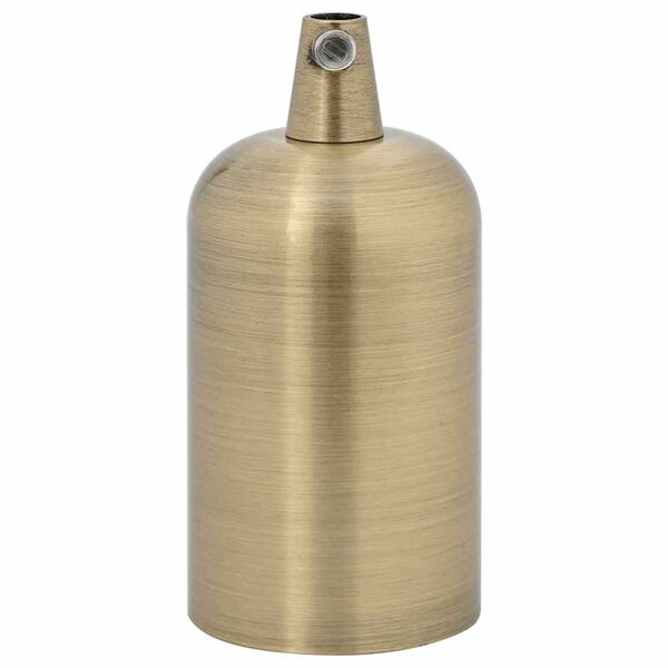 vidaXL Lamphouders 2 st brons E27