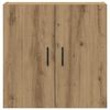 vidaXL Wandkast 60x31x60 cm bewerkt hout artisanaal eikenkleurig