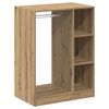 vidaXL Kledingkast Artisan Eiken 77 x 48 x 102 cm