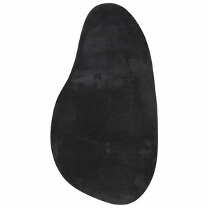 vidaXL Tapijt HUARTE Zwart 80 x 150 cm Polyester