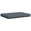 vidaXL Pallet Zitkussen VIANEN 100% Polyester Blauw 120 x 60 x 12 cm