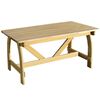 vidaXL Tuintafel 150x74x75 cm ge&iuml;mpregneerd grenenhout