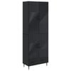 vidaXL Kastenset 2 pcs 66 x 34,5 x 95 cm Bewerkt hout