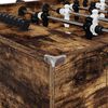 vidaXL Voetbaltafel Gerookt eiken 146,5 x 74 x 85 cm Bewerkt hout