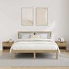 vidaXL Bed kast 2 pcs Artisan Eiken 40 x 39 x 40cm Bewerkt hout