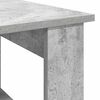 vidaXL Salontafel Beton Grijs 72 x 50 x 50 cm Bewerkt hout