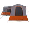 vidaXL Tent met dak met opslag Grijs en Oranje 680 x 510 x 210 cm