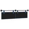 vidaXL Hangend Hoofdeinde Wandgemonteerd Blauw 170 x 55 x 5 cm Stof