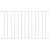 vidaXL Schuttingpaneel Woerden gepoedercoat staal 163x117 cm wit