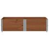 vidaXL Plantenbak 150x100 cm massief grenenhout bruin