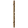 vidaXL Hoofdbord wandmontage 206x3x63 cm grenenhout honingbruin