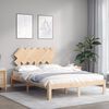 vidaXL Bedframe zonder matras massief grenenhout 120x200 cm