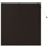 vidaXL Jaloezie Donkerbruin 160 x 160 cm 35 mm Massief Paulowniahout