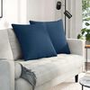 vidaXL Sofa Kussens 2 pcs Blauw 60 x 60 cm Stof
