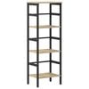 vidaXL Boekenkast 3-laags 40 x 29,5 x 115 cm Bewerkt hout Sonoma Eiken