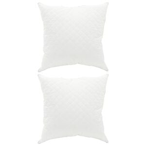 vidaXL Hoofdkussen FULDA 2 st 80 x 80 cm 100% Ganzendons en Veer Wit