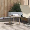 vidaXL Tuin salontafel rechthoekig 40x40x37 cm poly rattan beige