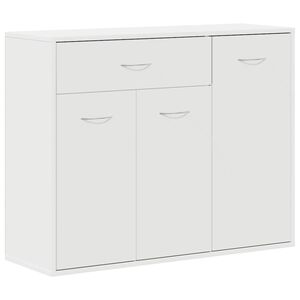 vidaXL Dressoir 88x30x70 cm bewerkt hout wit