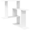 vidaXL Wandplank Wit 67 x 67 x 87 cm Bewerkt hout