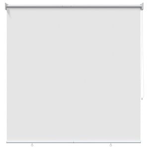 vidaXL Buitenrolgordijn UV-bescherming Wit 105 x 230 cm (B x H)