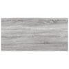 vidaXL Wandschappen 4 st 60x20x1,5 cm bewerkt hout grijs sonoma eiken