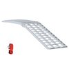vidaXL Motorcycle Ramp 680 kg Zilver 680 kg Aluminium