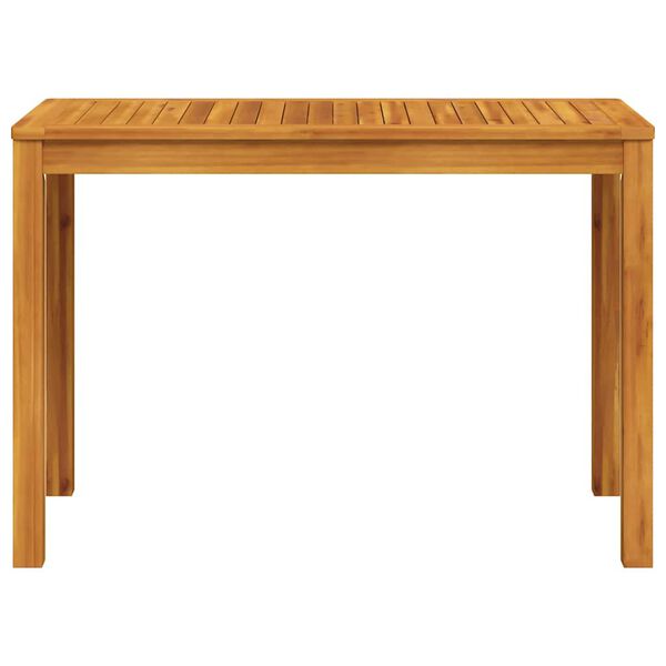 vidaXL Tuintafel 110x55x75 cm massief acaciahout