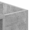 vidaXL Salontafel Beton Grijs 101,5 x 50 x 37 cm Bewerkt hout